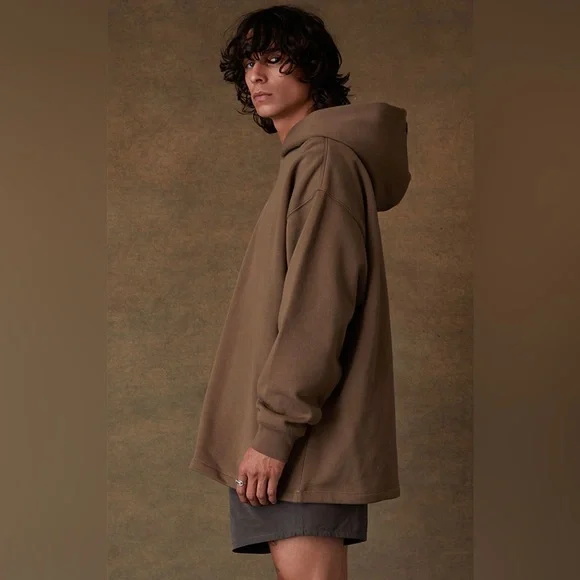 ESSENTIALS Fear of God Wood Relaxed Hoodie